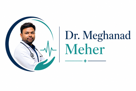 Dr. Meghanad Meher - Logo